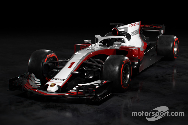 Концепт ливреи Porsche для Ф1