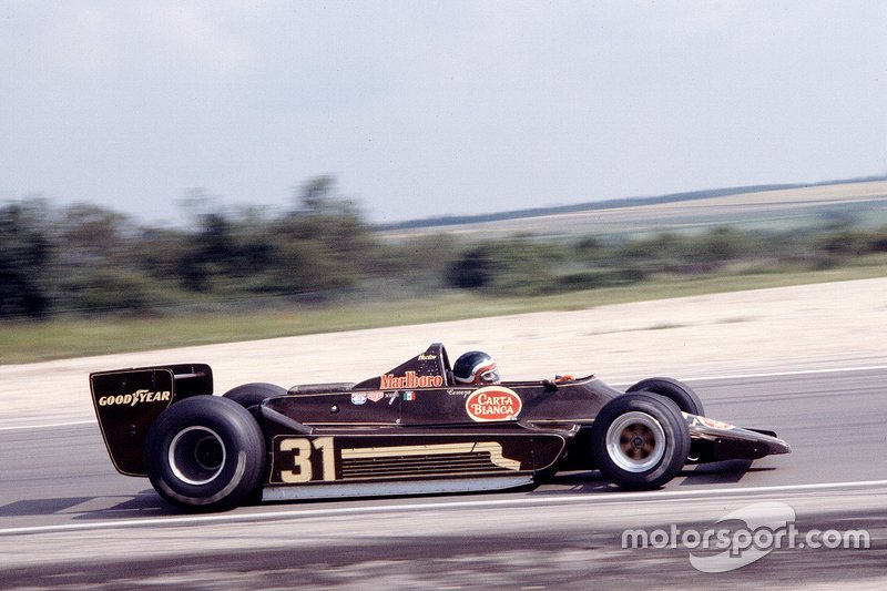 Hector Rebaque sur le circuit de Dijon-Prenois.