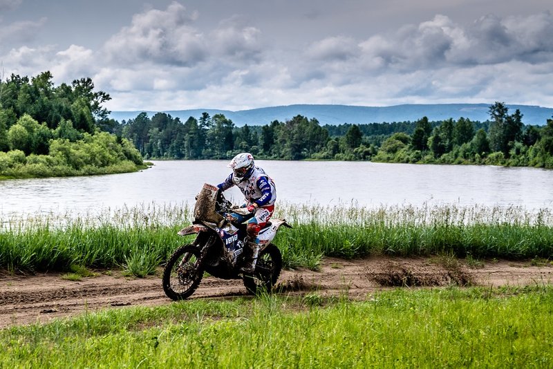 Maciej Giemza, Husqvarna FR 450 Rally