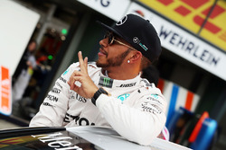 Polesitter Lewis Hamilton, Mercedes AMG F1 Team