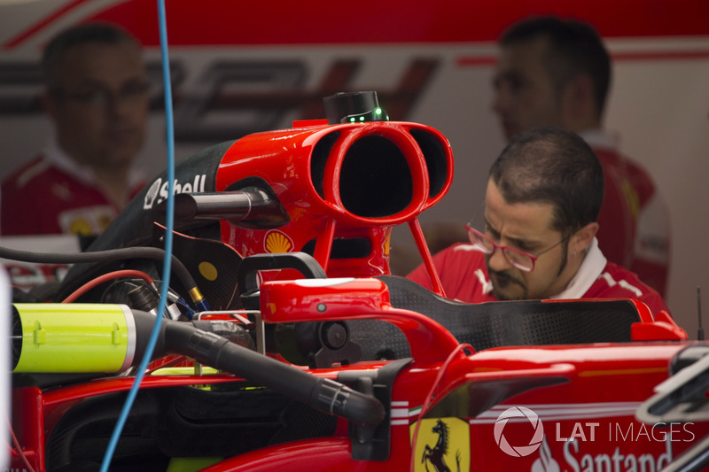 Ferrari SF70H airbox