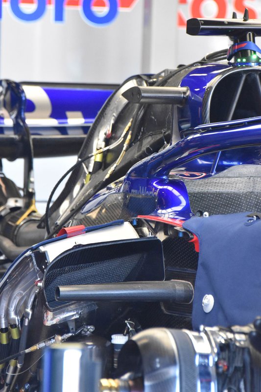 Scuderia Toro Rosso STR14, dettaglio della power unit Honda