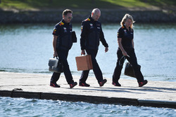 Christian Horner, Red Bull Racing Team Principal e Adrian Newey, Red Bull Racing