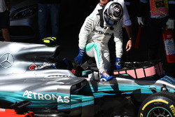 Valtteri Bottas, Mercedes-Benz F1 W08, parc ferme