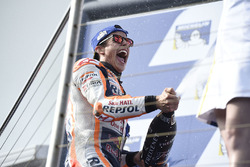 Podyum: Yarış galibi Marc Marquez, Repsol Honda Team