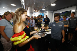 Fernando Alonso, McLaren, feiert 36. Geburtstag