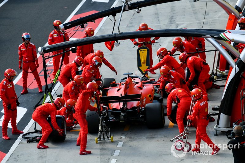 Sebastian Vettel, Ferrari SF90,