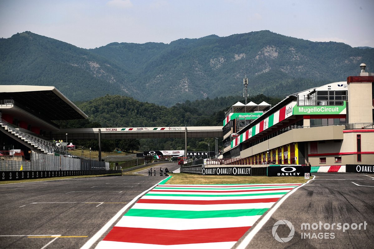 Vista general del circuito de Mugello