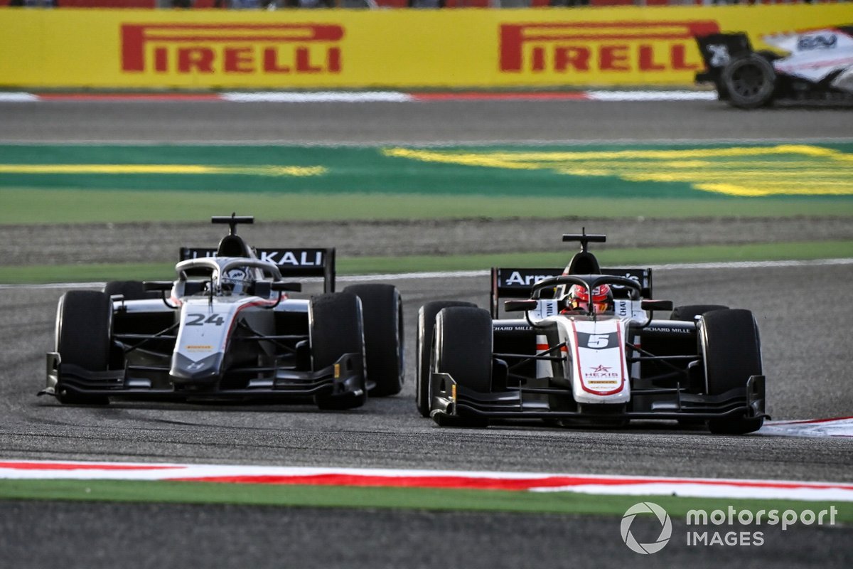 Marcus Armstrong, ART Grand Prix se bat avec Nikita Mazepin, Hitech Grand Prix