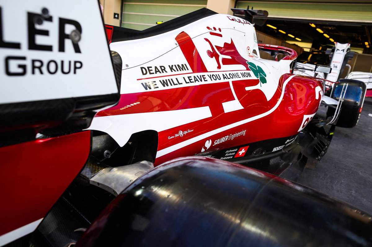 Livrea di Kimi Raikkonen, Alfa Romeo Racing