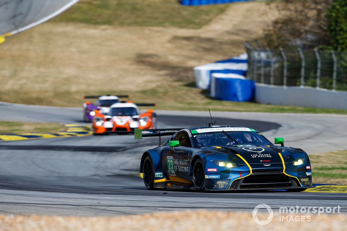 #23 Heart of Racing Team Aston Martin Vantage GT3, GTD: Ian James, Ross Gunn, Roman De Angelis