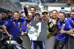 Polesitter Valentino Rossi, Yamaha Factory Racing