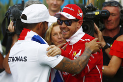 2017 Formula 1 Dünya Şampiyonu Lewis Hamilton, Mercedes AMG F1, Sebastian Vettel, Ferrari