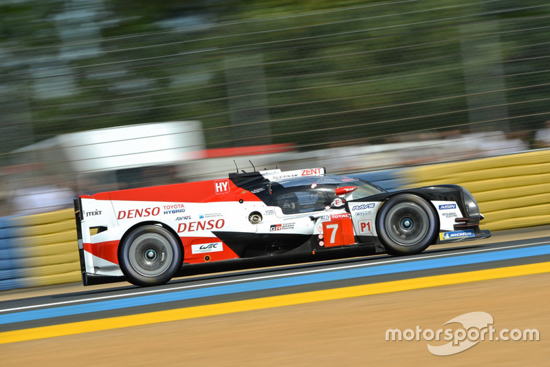 #7 Toyota Gazoo Racing Toyota TS050: Mike Conway, Kamui Kobayashi, Jose Maria Lopez, Fernando Alonso, Anthony Davidson