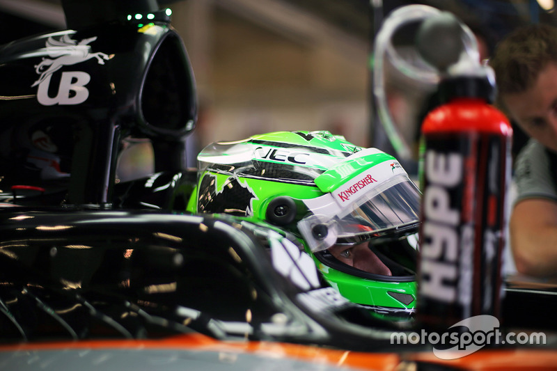 Nico Hulkenberg, Sahara Force India F1 VJM09 - Hype Energy Drink