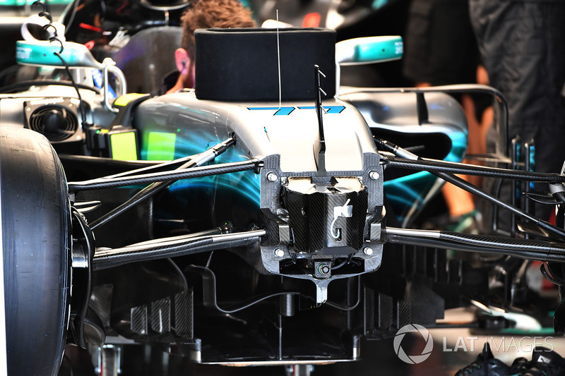 Шасі та передня підвіска Mercedes-Benz F1 W08