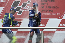 Podio: Maverick Viñales, Yamaha Factory Racing