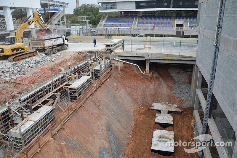 Obras en Interlagos