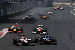 Nobuharu Matsushita, ART Grand Prix e Raffaele Marciello, RUSSIAN TIME, precede Oliver Rowland, MP M