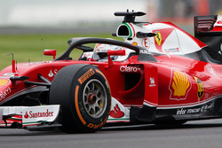Sebastian Vettel, Ferrari SF16-H met de Halo 2