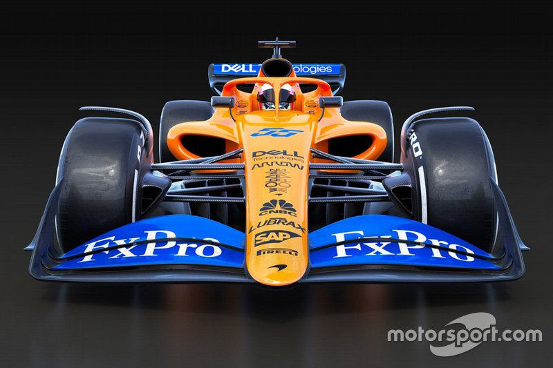 McLaren 2021 F1 car