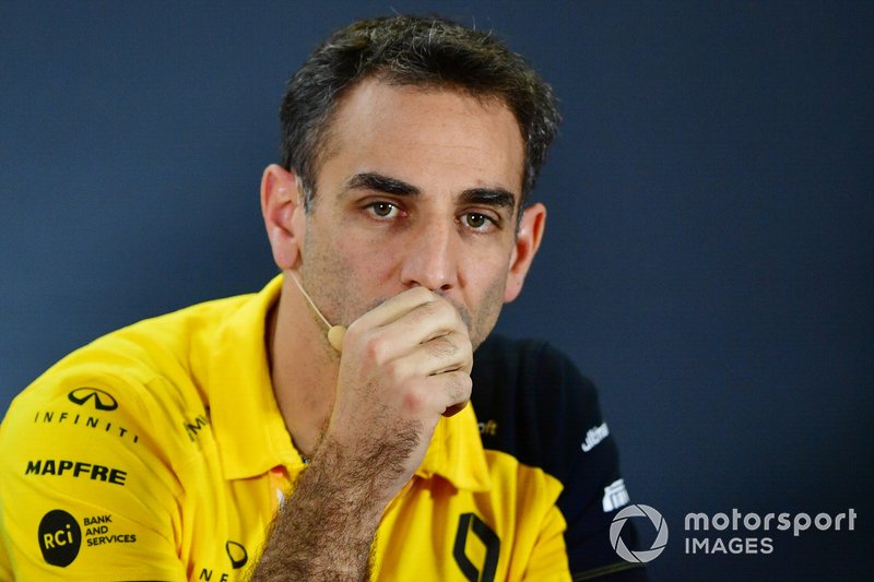 Cyril Abiteboul, Managing Director, Renault F1 Team