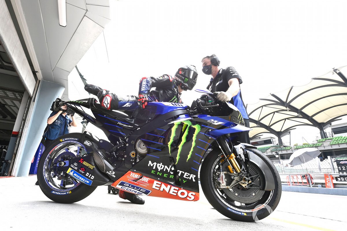 Fabio Quartararo se queja de falta de velocidad punta en la Yamaha 2022