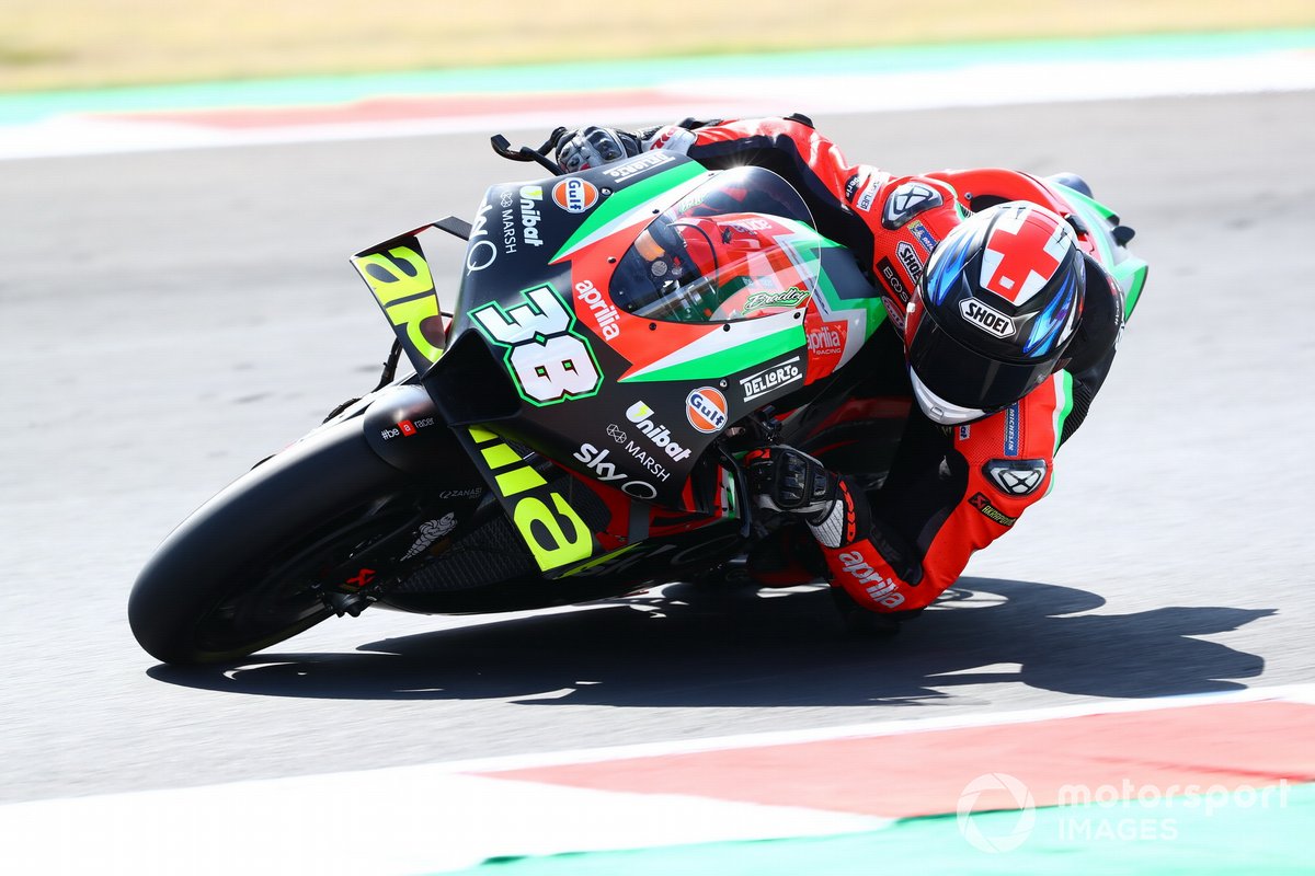 P19 Bradley Smith, Aprilia Racing Team Gresini