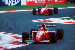 Jean Alesi, Ferrari 412T2, Gerhard Berger, Ferrari 412T2