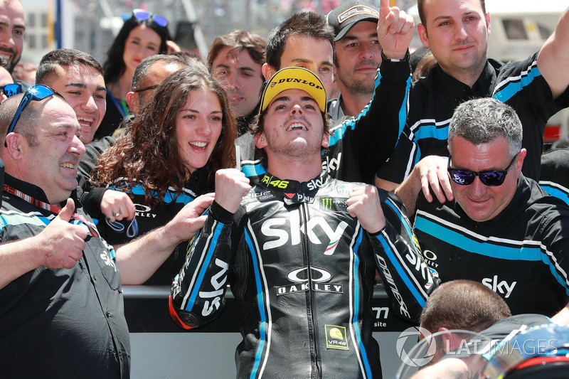 Race winner Francesco Bagnaia, Sky Racing Team VR46