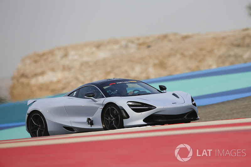 Pirelli hot laps with Zak Brown, Executive Director, McLaren Technology Group