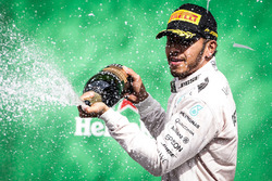 Podium: 1. Lewis Hamilton, Mercedes AMG F1