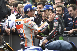 1. Marc Marquez, Repsol Honda Team, 4. Johann Zarco, Monster Yamaha Tech 3