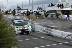 Umberto Scandola, Guido D'Amore, Skoda Fabia R5, Daytona Race