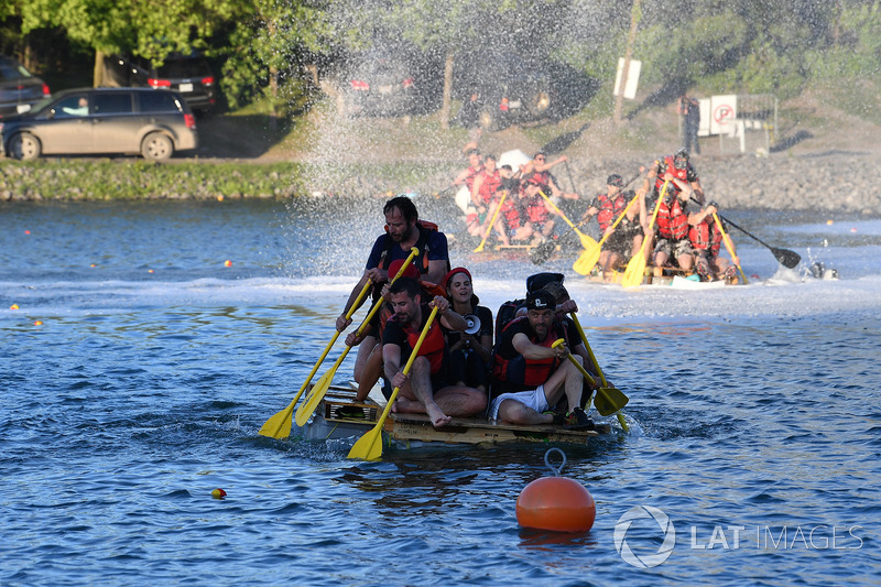 The raft race