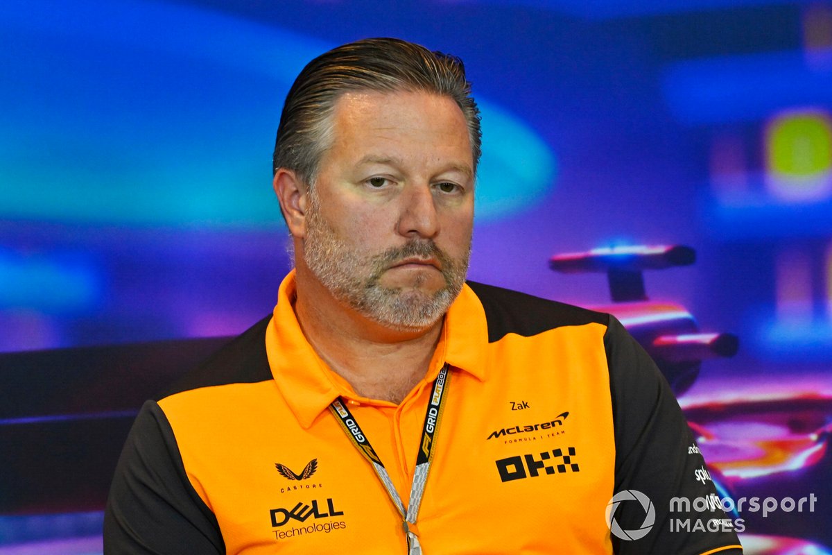 Le PDG de McLaren, Zak Brown, a confiance dans l'avenir du marché des cryptomonnaies.