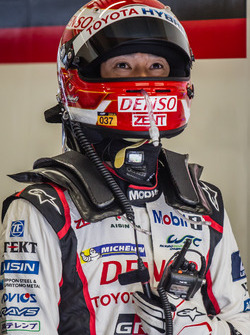 #5 Toyota Racing Toyota TS050 Hybrid: Kazuki Nakajima klaar voor de laatste stint