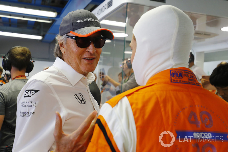 Mansour Ojjeh, McLaren, speaks, Stoffel Vandoorne, McLaren