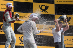 Podium: Loic Duval, Audi Sport Team Phoenix, Audi RS 5 DTM, Marco Wittmann, BMW Team RMG, BMW M4 DTM