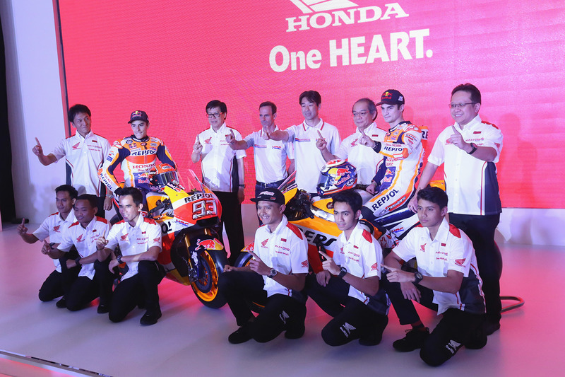 Марк Маркес, Дані Педроса, Repsol Honda Team, з командою