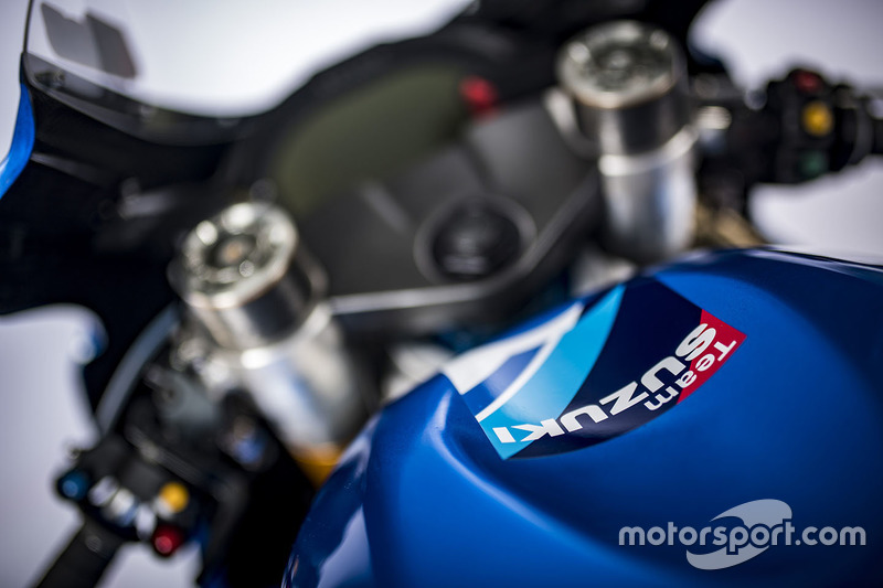 Detalle de la Suzuki GSX-RR 2018, Team Suzuki MotoGP
