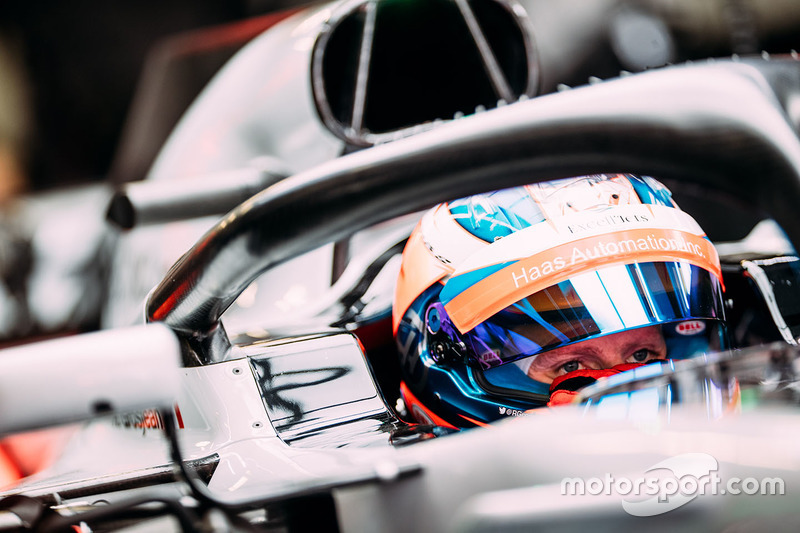 Система Halo на Haas F1 Team VF-18