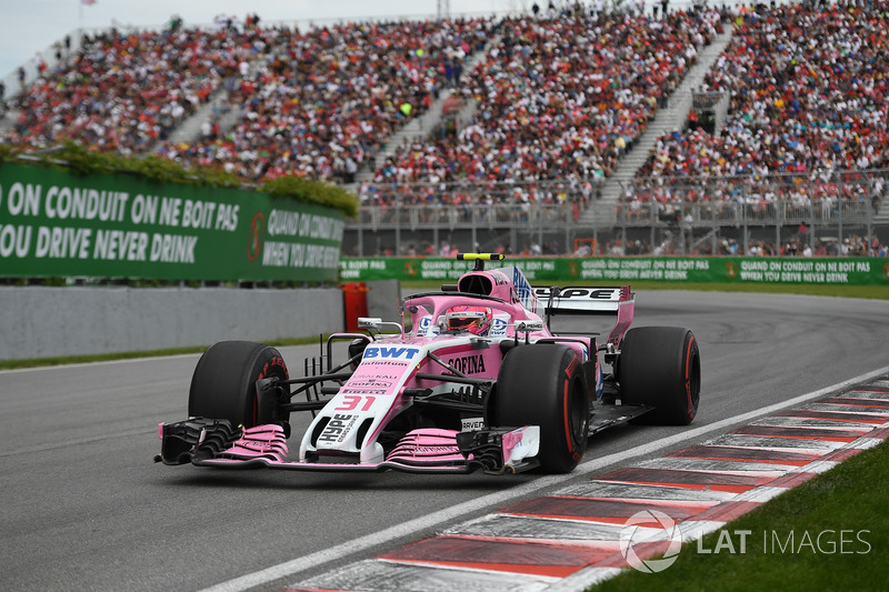 Esteban Ocon, negende plaats