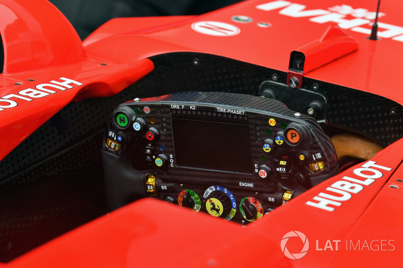 Ferrari SF70H steering wheel