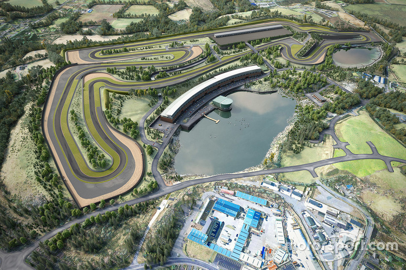 Geplantes Layout für den Lake Torrent Circuit in Nordirland