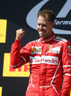 1. Sebastian Vettel, Ferrari