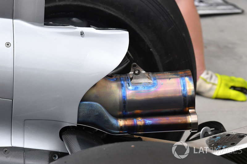 Mercedes-Benz F1 W08 Hybrid detay