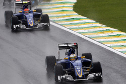 Marcus Ericsson, Sauber C35 voor teamgenoot Felipe Nasr, Sauber C35