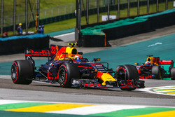 Max Verstappen, Red Bull Racing RB13 ve Daniel Ricciardo, Red Bull Racing RB13