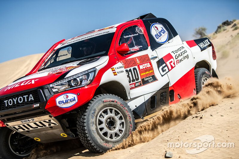 #310 Hallspeed Toyota: Fernando Alonso, Marc Coma